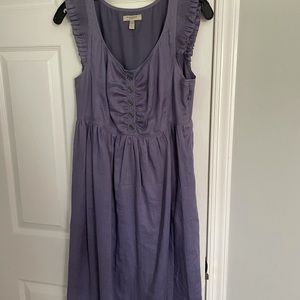 Blueberry lavender cap sleeve dress